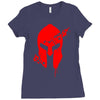 bullshirt's mens bloodied Ladies Fitted T-Shirt