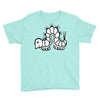 white Youth Tee