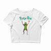 pickle rick Crop Top