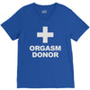 orgasm donor V-Neck Tee