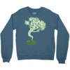 saw a ghost Crewneck Sweatshirt