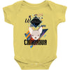who loves chihuahua Baby Bodysuit