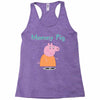 peppa pig mommy pig Racerback Tank