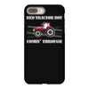 case ih red tractor boy comin' through iPhone 8 Plus