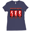 santa's grotto gentlemens club Ladies Fitted T-Shirt