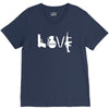 love  funny weapons retro war urban art guns knife cool peace V-Neck Tee