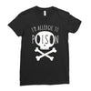 allergic to poison Ladies Fitted T-Shirt