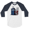 defacing the phonebox hoody 3/4 Sleeve Shirt