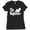 the dogfather west highland white Ladies Fitted T-Shirt