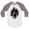 Mononoke Hime 3/4 Sleeve Shirt