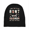 i have two titles aunt and dogmom and i rock them both with roses Baby Beanies