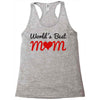 world  best mum Racerback Tank