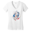 dark wonderland Women's V-Neck T-Shirt