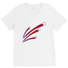 stars and stripes V-Neck Tee