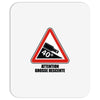 warning descent Mousepad