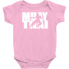 muay thai mma gym sport gym train Baby Onesie