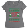 time to get elffed up Women's Triblend Scoop T-shirt