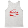 enjoy cocaine funny gray Tank Top