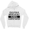 running is importanter Zipper Hoodie