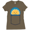 personal sun Ladies Fitted T-Shirt