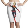 captain marvel Pencil Skirts