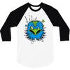 oiseau en colere 3/4 Sleeve Shirt