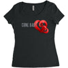 Come Baby Women's Triblend Scoop T-shirt