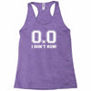 i don't run Racerback Tank