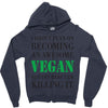 vegan Zipper Hoodie