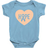 Hope With Heart Baby Bodysuit