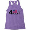 july 4 independence day Racerback Tank
