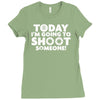 photographer shoot someone Ladies Fitted T-Shirt