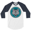 wolf nice 3/4 Sleeve Shirt
