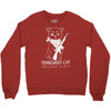terrorist cat Crewneck Sweatshirt