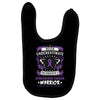 Never Underestimate The Strength Of A Gynecologic Cancer Warrior Baby Bibs