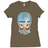 half man, half machine, all plumber Ladies Fitted T-Shirt