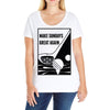 Make Sundays Great Again Shirt Ladies Curvy T-Shirt