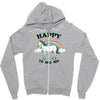 happy to see you Zipper Hoodie