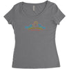 donald trump's pleasure paradise Women's Triblend Scoop T-shirt