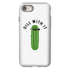 dill with it black logo iPhone 8 Case