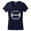 gym dumbbell Women's V-Neck T-Shirt
