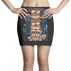 crazy totem Mini Skirts