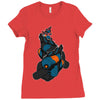 wild style dv Ladies Fitted T-Shirt