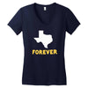 texas forever Women's V-Neck T-Shirt