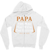 papa the man the myth the legend Zipper Hoodie