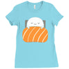 sleepy sushi Ladies Fitted T-Shirt
