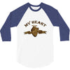 My Heart (a230) 3/4 Sleeve Shirt
