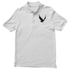 black raven with red eye Polo Shirt