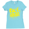 rock music r3 Ladies Fitted T-Shirt