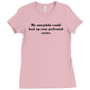 neuroscience humor Ladies Fitted T-Shirt